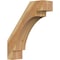 Ekena Millwork 6"W x 20"D x 24"H Merced Rough Sawn Knee Brace, Western Red Cedar BRC06X20X24MRC00RWR - alternate 1